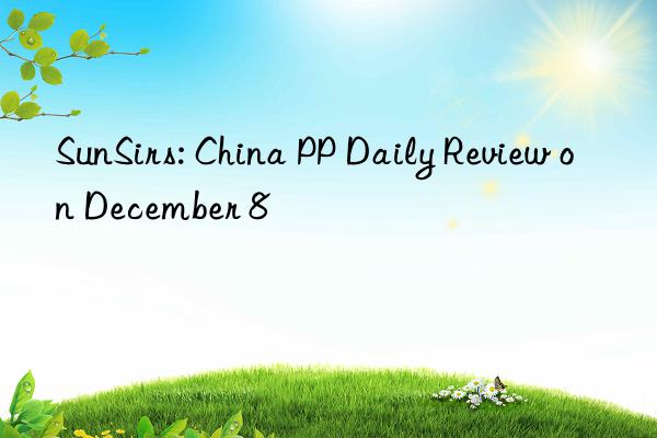 SunSirs: China PP Daily Review on December 8