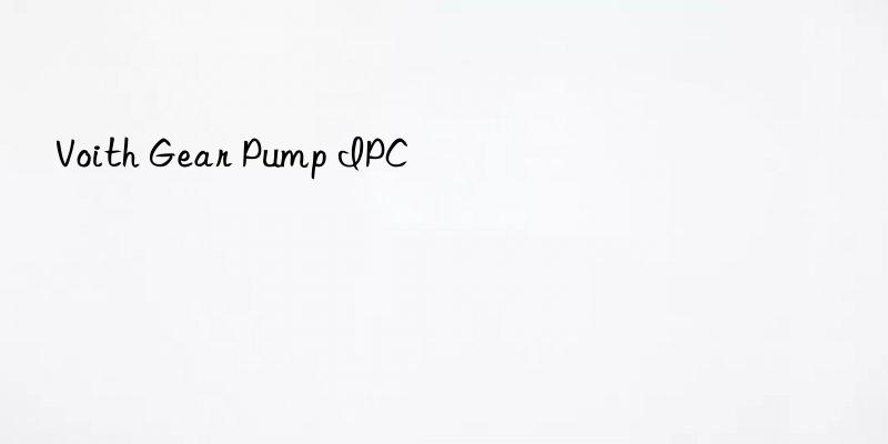 Voith Gear Pump IPC