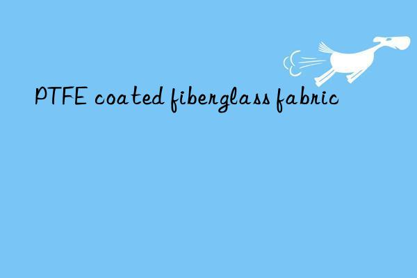 PTFE coated fiberglass fabric