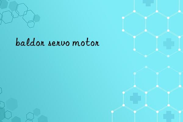 baldor servo motor