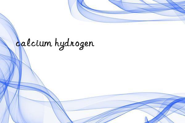 calcium hydrogen