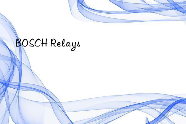 BOSCH Relays