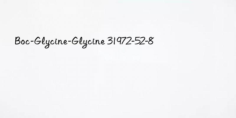 Boc-Glycine-Glycine 31972-52-8