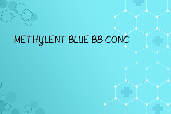 METHYLENT BLUE BB CONC