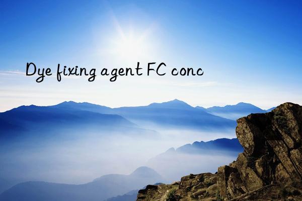 Dye fixing agent FC conc