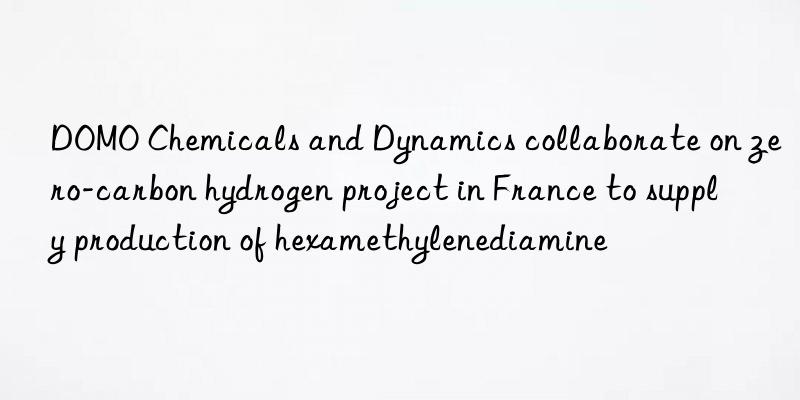 DOMO Chemicals and Dynamics collaborate on zero-carbon hydrogen project in France to supply production of hexamethylenediamine