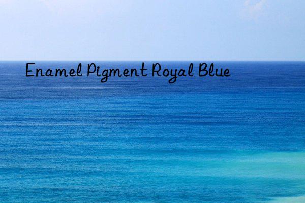 Enamel Pigment Royal Blue