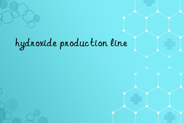 hydroxide production line