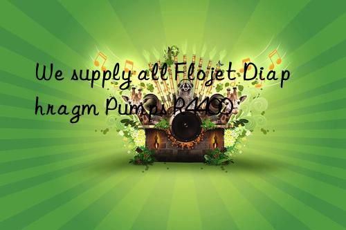 We supply all Flojet Diaphragm Pumps R4400