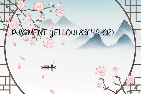 PIGMENT YELLOW 83(HR-02)