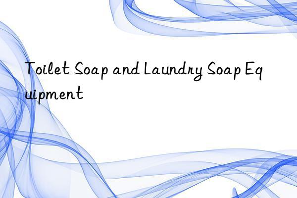 Toilet Soap and Laundry Soap Equipment