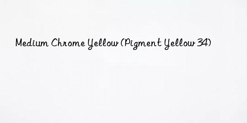 Medium Chrome Yellow (Pigment Yellow 34)