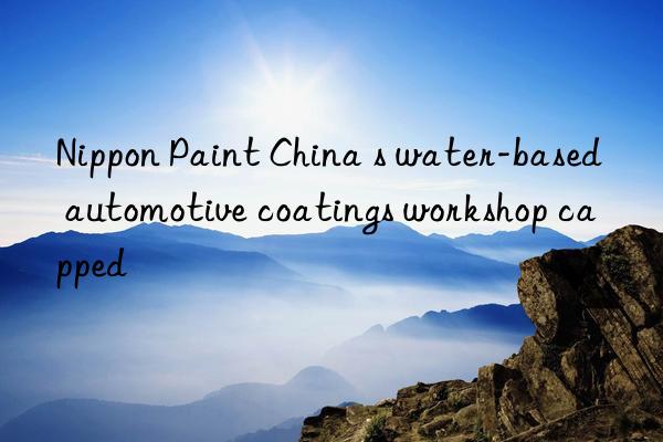 Nippon Paint China s water-based automotive coatings workshop capped