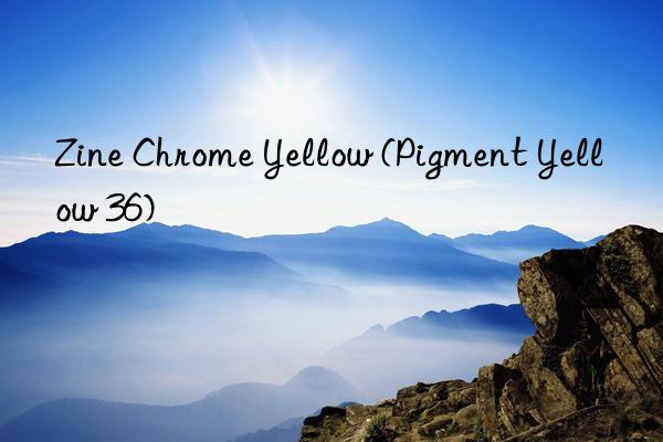 Zine Chrome Yellow (Pigment Yellow 36)