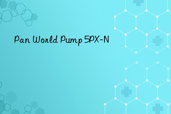 Pan World Pump 5PX-N