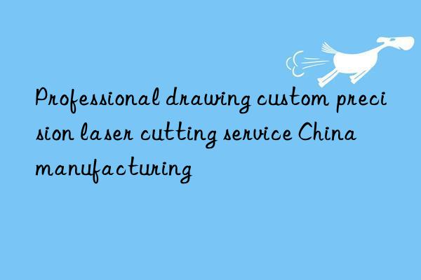 Professional drawing custom precision laser cutting service China manufacturing