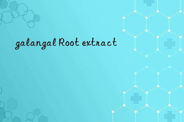 galangal Root extract