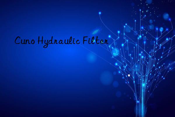 Cuno Hydraulic Filter