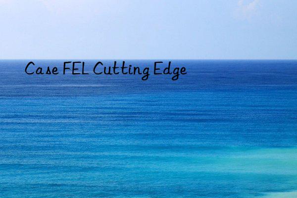 Case FEL Cutting Edge