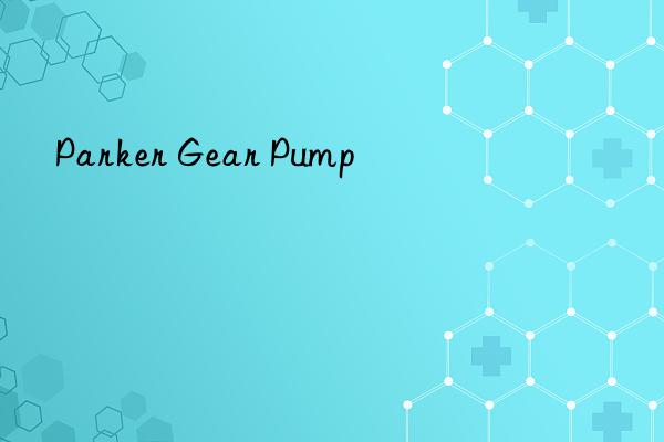 Parker Gear Pump