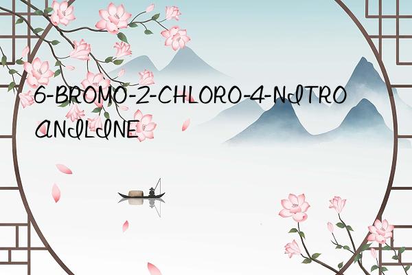 6-BROMO-2-CHLORO-4-NITRO ANILINE