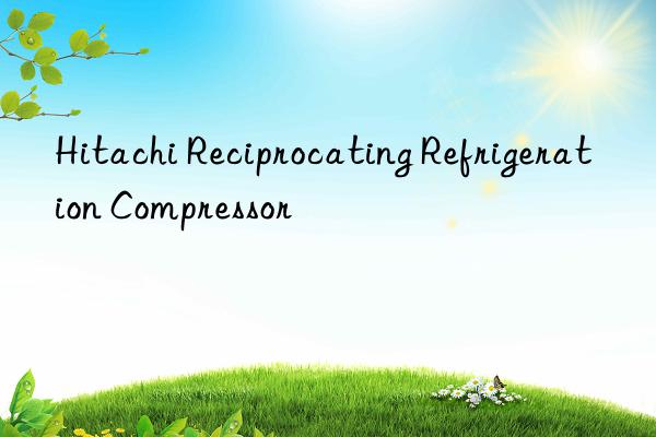 Hitachi Reciprocating Refrigeration Compressor