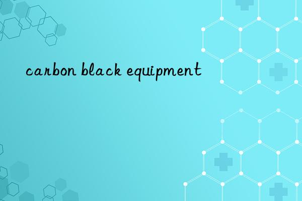 carbon black equipment