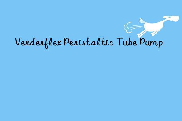 Verderflex Peristaltic Tube Pump