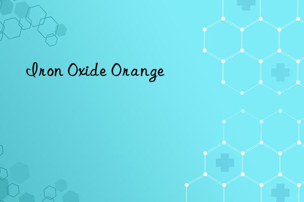 Iron Oxide Orange