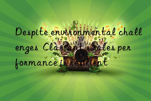 Despite environmental challenges  Clariant s sales performance is resilient