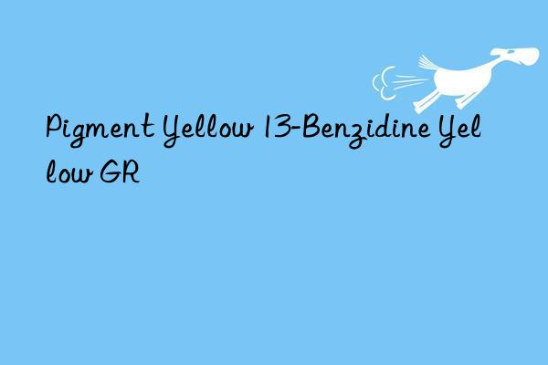 Pigment Yellow 13-Benzidine Yellow GR