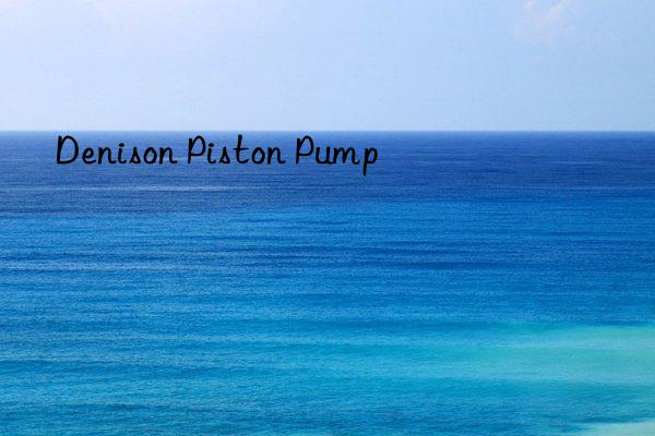 Denison Piston Pump