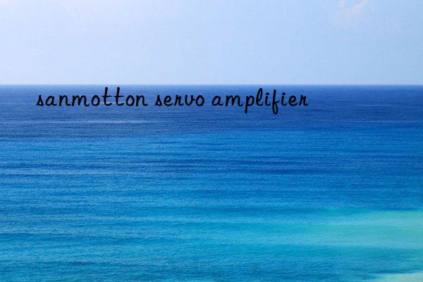 sanmotton servo amplifier