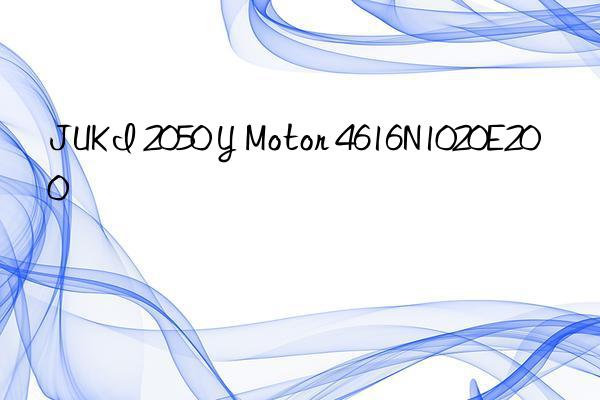 JUKI 2050 Y Motor 4616N1020E200