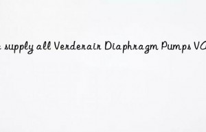 We supply all Verderair Diaphragm Pumps VA-08