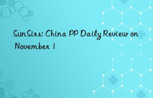 SunSirs: China PP Daily Review on November 1