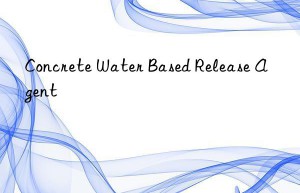 Concrete Water Based Release Agent