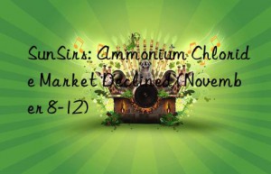 SunSirs: Ammonium Chloride Market Declined (November 8-12)