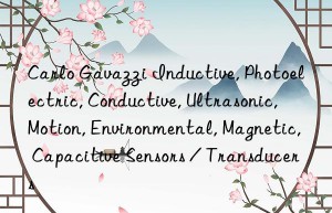 Carlo Gavazzi Inductive, Photoelectric, Conductive, Ultrasonic, Motion, Environmental, Magnetic, Capacitive Sensors / Transducers