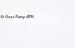 Voith Gear Pump IPN