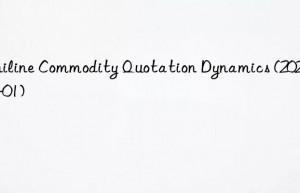 Aniline Commodity Quotation Dynamics (2023-08-01)