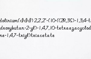 gadolinium(III) 2,2′,2”-(10-((2R,3S)-1,3,4-trihydroxybutan-2-yl)-1,4,7,10-tetraazacyclododecane-1,4,7-triyl)triacetate