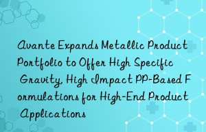 Avante Expands Metallic Product Portfolio to Offer High Specific Gravity, High Impact PP-Based Formulations for High-End Product Applications