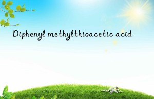 Diphenyl methylthioacetic acid