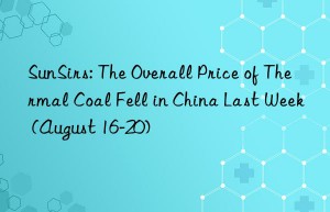 SunSirs: The Overall Price of Thermal Coal Fell in China Last Week (August 16-20)