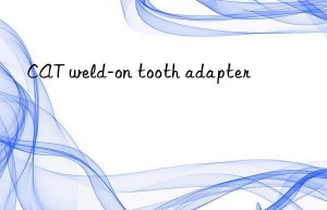 CAT weld-on tooth adapter