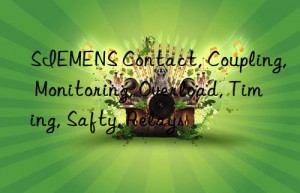 SIEMENS Contact, Coupling, Monitoring, Overload, Timing, Safty, Relays