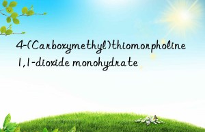 4-(Carboxymethyl)thiomorpholine 1,1-dioxide monohydrate