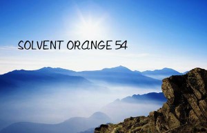 SOLVENT ORANGE 54