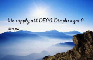 We supply all DEPA Diaphragm Pumps